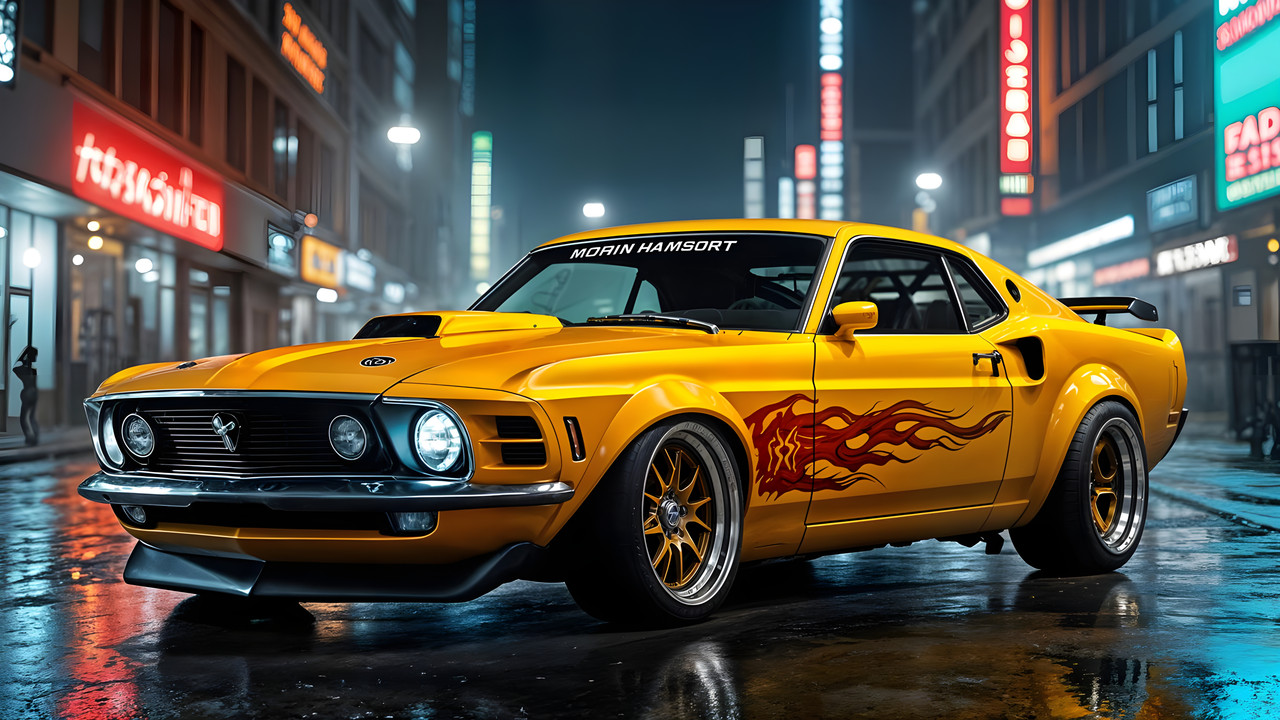 Mustang Yellow